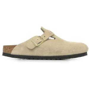 Klompen BIRKENSTOCK Boston Beige pas cher