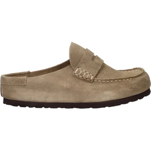 Birkenstock Birkenstock - Sabots Semi-Ouverts Naples - Beige pas cher