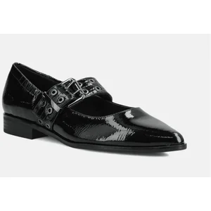 Marco Tozzi Dames Ballerina E Lak | Zwart | Maat: 38 pas cher