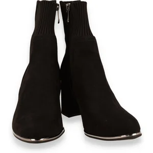 MARCO TOZZI Bottines élégantes pour femme avec talon pointu, Noir, 40 EU pas cher