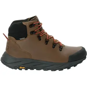 Jack Wolfskin Terraquest X Texapore Mid M Chaussures de randonnée pour homme, Marron terreux, 42.5 EU pas cher