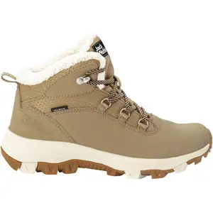 Jack Wolfskin Everquest Texapore Mid W Baskets pour femme, Beige clair, 38 EU pas cher