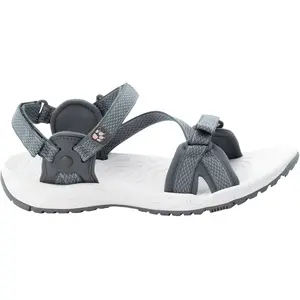 Sandales de randonnée femme Jack Wolfskin Lakewood Ride Gris 37 pas cher