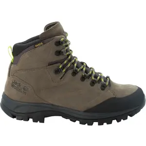 Jack Wolfskin Rebellion Texapore Mid M Chaussures de marche pour homme, Kaki Phantom, 40 EU pas cher