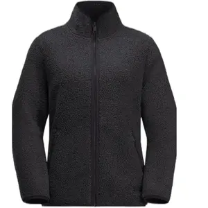 Jack Wolfskin Veste High Curl W Fleece pour femme, Noir, L pas cher