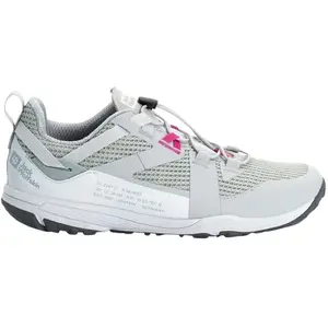 Jack Wolfskin Spirit Low W Chaussures de marche pour femme, gris argen...