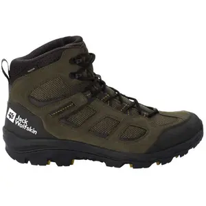 Chaussures de randonnée Jack Wolfskin Vojo 3 Texapore Mid Vert 42 pas cher