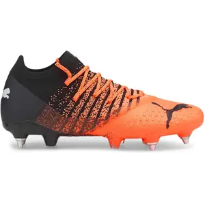 Chaussures de football de football Puma Future 1.3 MxSG - noir/orange/blanc - 40 pas cher