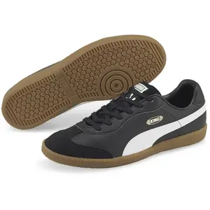 Comparateur de prix : PUMA Chaussures de football King 21 It unisexes, Puma Black Puma White Gum, 45 EU