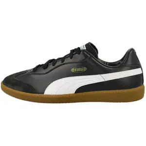 PUMA Chaussures de football King 21 It unisexes, Puma Black Puma White Gum, 40 EU pas cher