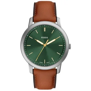 Fossil, Montre, Herrenuhr MINIMALIST, Marron, (Montre analogique, 44 mm) pas cher