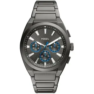 Fossil, Montre, Chronograph EVERETT, Gris, (Chronographe, 44 mm) pas cher