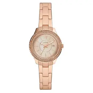 Montre Femme FOSSIL STELLA en Acier Rose 234941 pas cher
