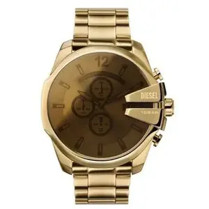 Diesel, Montre, Chronograph MEGA CHIEF, Or, (Chronographe, 51 mm)