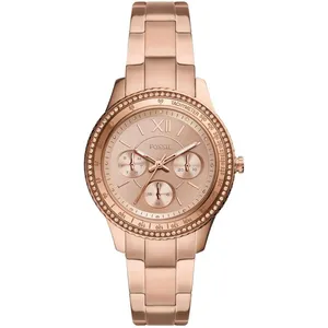 Montre Femme FOSSIL STELLA en Acier Rose 235255 pas cher