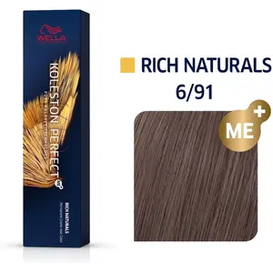 Wella Professionals Koleston Perfect Me+ - Haarverf - 6/91 Rich Natura... pas cher