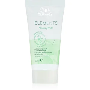 Wella Professionals Elements Masque RÃ©novateur Pour Des Cheveux Brillants Et Doux 30 Ml