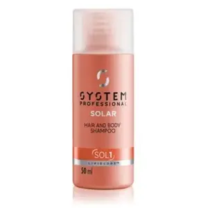System Professional System Solaris Hair & Body Shampoo SOL1 - 50 ml- Normale shampoo - Voor Alle haartypes - pas cher