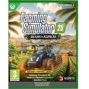 Farming Simulator 25 : Beans & Alpacas Edition - Jeu Xbox Series X pas cher