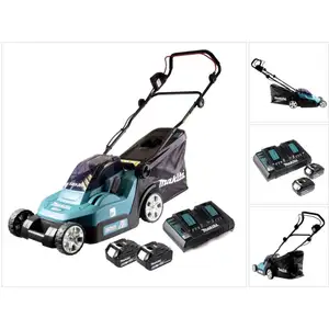 Tondeuse à gazon sans fil - Makita - DLM 382 - 36 V - Largeur 38 cm - ... pas cher