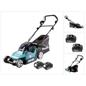 Makita DLM 382 G2 Tondeuse à gazon sans fil 36 V ( 2x 18 V ) 38 cm 40 ...