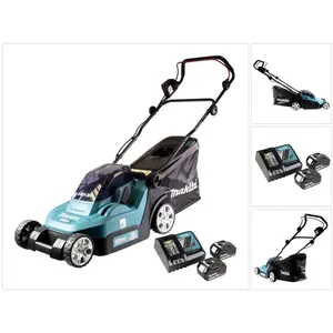 Makita, Tondeuse à gazon, DLM 382 RM2 (Fonctionnement sur batterie) pas cher