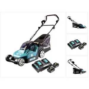 Tondeuse à Gazon Sans Fil - Makita - DLM 382 - 36V - Largeur 38cm - Bac 40L