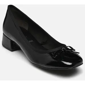 Ballerine Cuir Tamaris - Noir pas cher