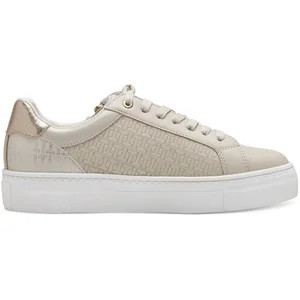 Basket Plate Zip Tamaris - Ivory/Or pas cher