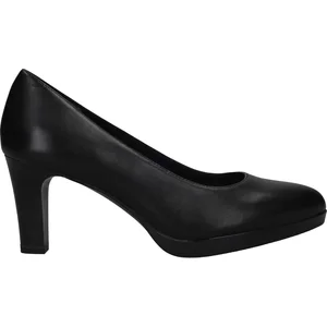 Escarpin Tamaris - Noir - Talon large - Confort exceptionnel pas cher