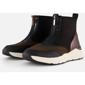 Boots - TAMARIS - 25254-43 - Cuir - Zip - Talon carré 2 pas cher