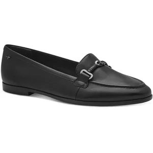 Ballerine Cuir Tamaris - Noir pas cher