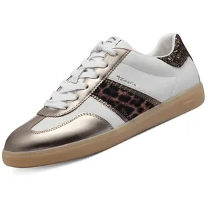 Comparateur de prix : Tamaris Baskets basses pour femme, Léopard Comb, 37 EU