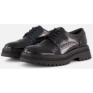 Tamaris Veterschoenen zwart Synthetisch - Dames - Maat 39 pas cher