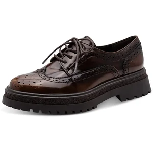 Tamaris Chaussures Oxford Lace-up 1-23619-45 pour femme, Muscat, 41 EU