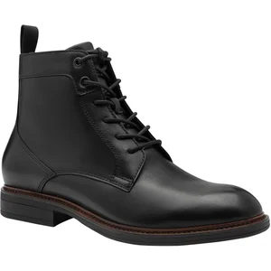 Bottines - TAMARIS - Noir - Cuir - Plat - Confort Exceptionnel pas cher