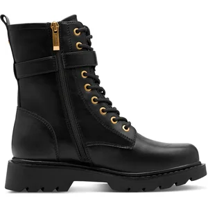 Bottines à Lacets Tamaris - Noir pas cher
