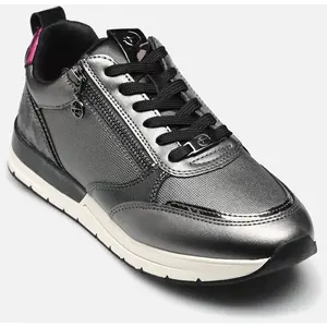 Basket Basse à Lacets Tamaris Essentials - Etain Comb pas cher