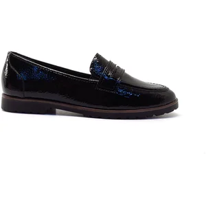 Mocassin à Enfiler Tamaris - Noir Vernis pas cher