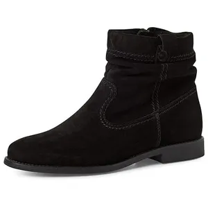 Tamaris Bottines plates pour femme 1-25305-45 - Noir - Taille 39 EU, N... pas cher