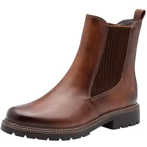 Bottines à Enfiler Tamaris - Cognac pas cher
