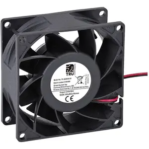 TRU COMPONENTS TC-DA8038-B1 Axiaalventilator 24 V/DC 110 m³/h (l x b x...