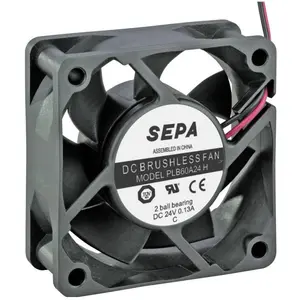 SEPA PLB60A24SE16A Ventilateur axial 24 V/DC 36.7 m³/h (L x l x H) 60 ... pas cher