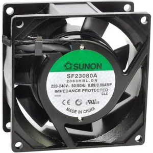Sunon SF23080A2083HBL Axiaalventilator 230 V/AC 40.78 m³/h (l x b x h) 80 x 80 x 38 mm pas cher