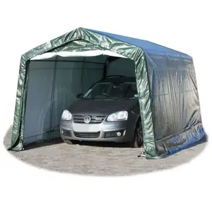 TOOLPORT Garagentent carport 3,3 x 4,7 m beschutting opslagtent PE 450... pas cher