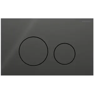 Geberit Sigma40 bedieningsplaat - 2-toets spoeling - extra dun - ronde...