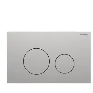 Geberit Sigma40 bedieningsplaat - 2-toets spoeling - extra dun - ronde...
