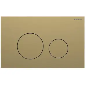 Geberit Sigma40 bedieningsplaat - 2-toets spoeling - extra dun - ronde...