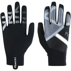 Roeckl, Femmes, Gants, Gants Moleno 2 doigts complets, Gris, (9.5) pas cher