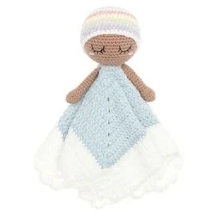 Kit Ricorumi Baby Blankies ¿ Arc-en-ciel Pastel - Doudou à crocheter a...